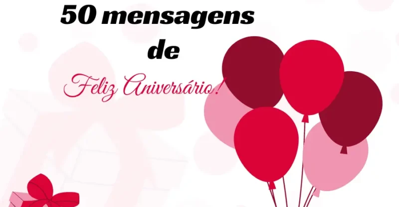 Mensagem de Feliz Aniversário