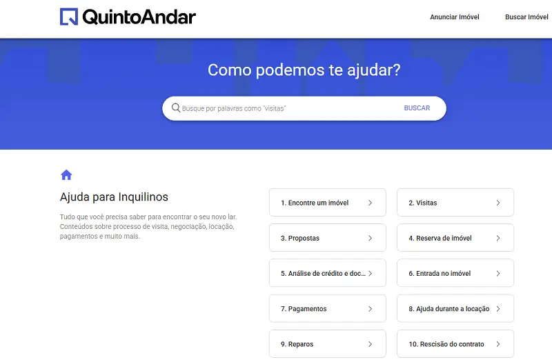 Telefone QuintoAndar Telefone QuintoAndar