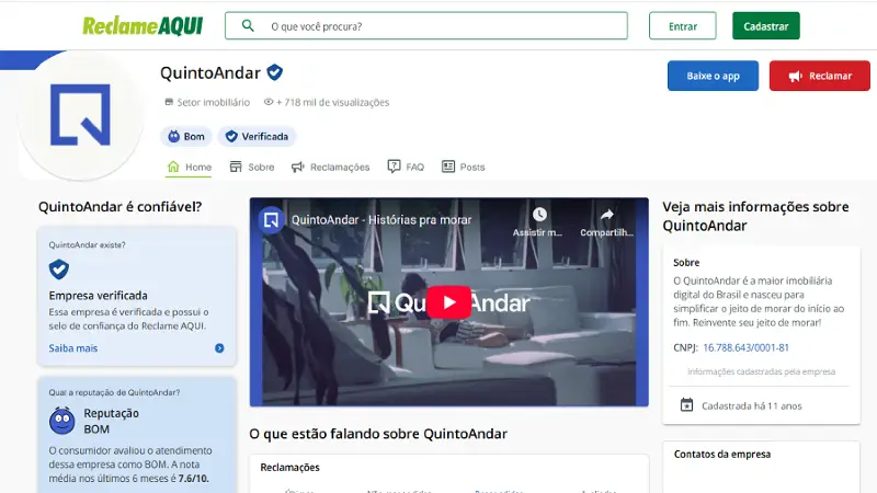 Telefone QuintoAndar Telefone QuintoAndar