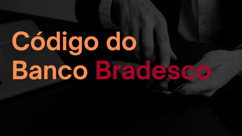 Código do Banco Bradesco